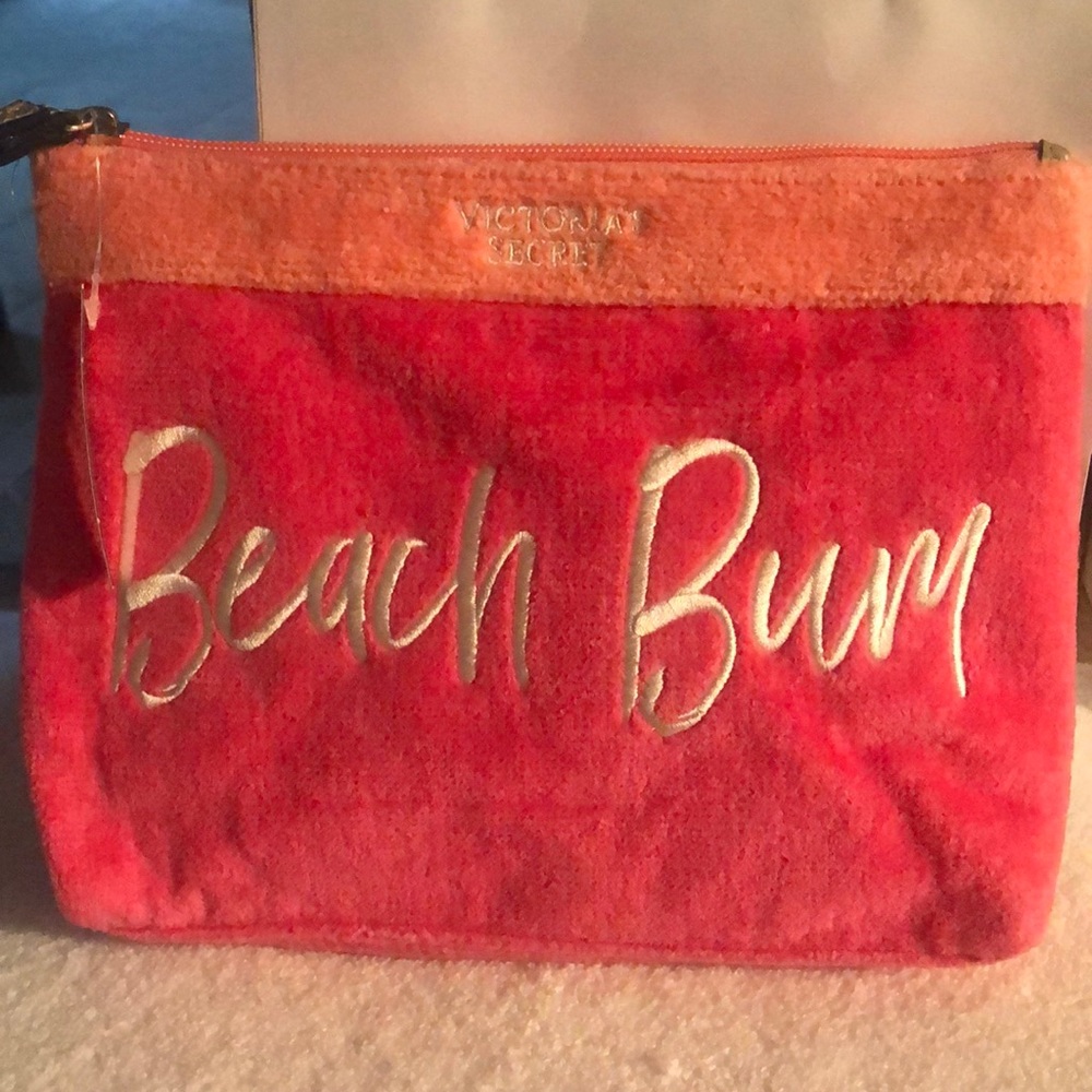 Victoria’s Secret Beach Bum accessories bag. Brand new. So Beachy! 9 1/2 x 7 1/2